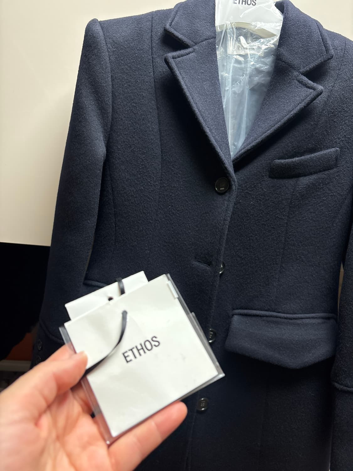 에토스 아워글래스 네이비코트 상품이미지2