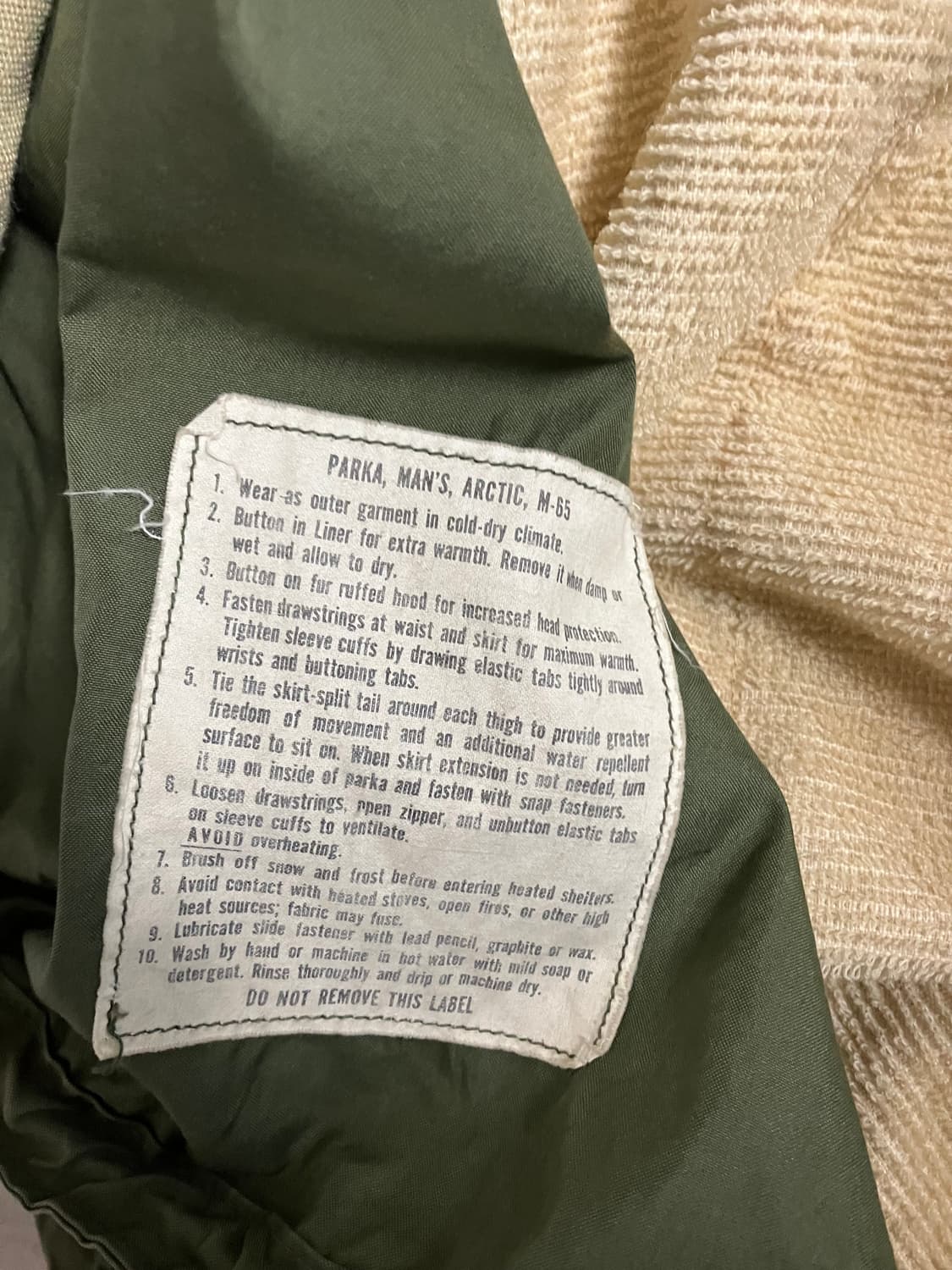 오리지널 M65 피쉬테일 파카 M-R 상품이미지4