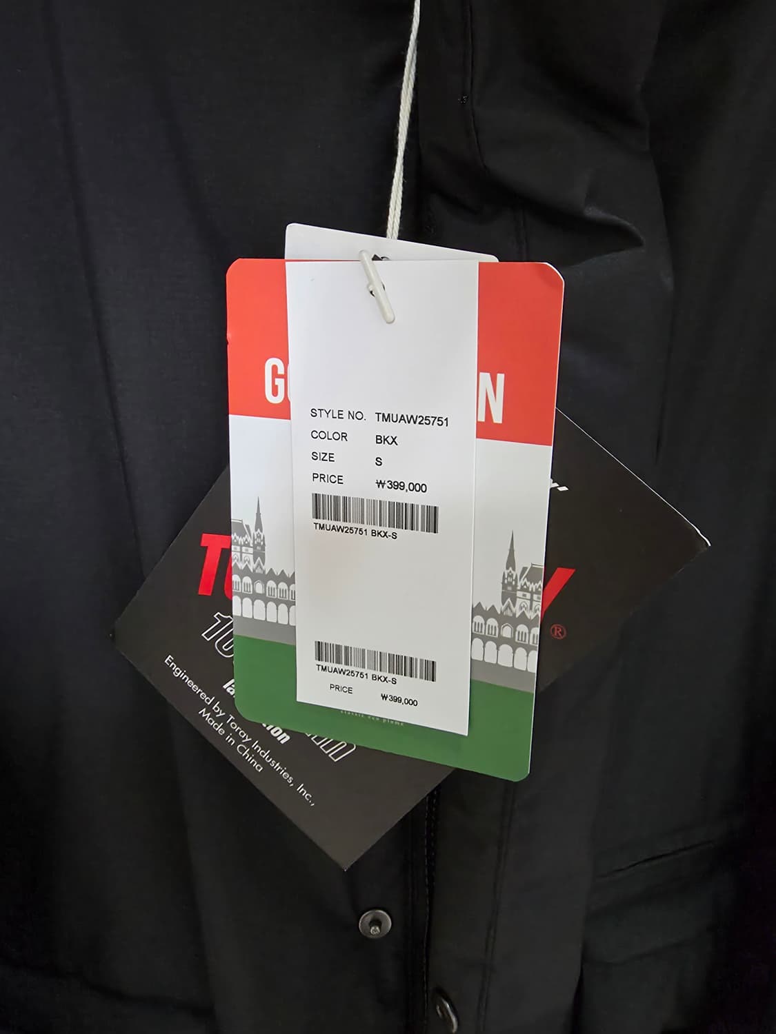 24/7 Toray Delfy goose down 블랙 S 상품이미지6