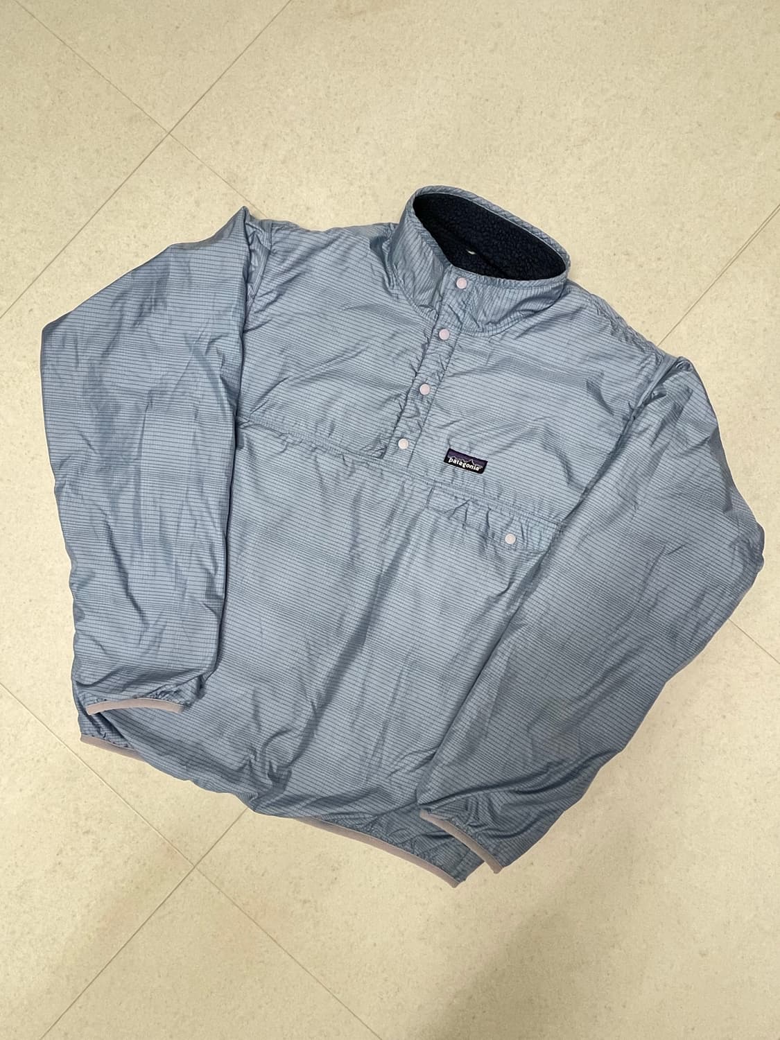 [S] 파타고니아 빈티지 글리세이드 스냅티 신칠라 네이비 / 스카이 상품이미지3