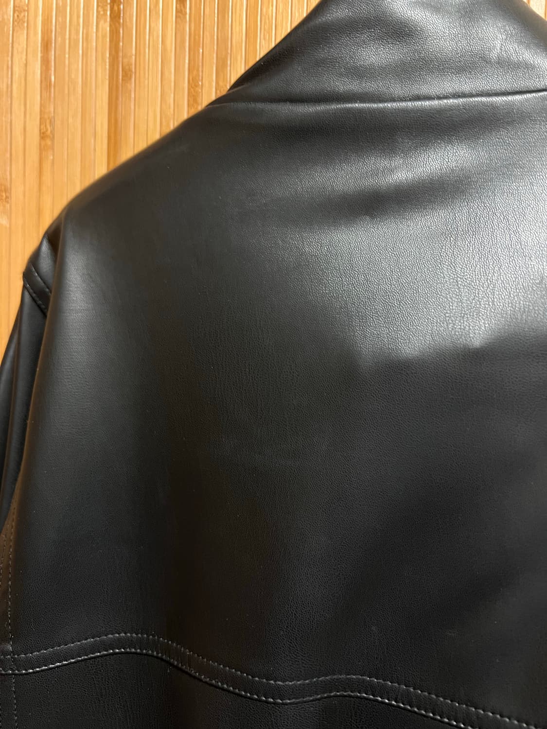 알렌느 에코레더 자켓 2사이즈 상품이미지6