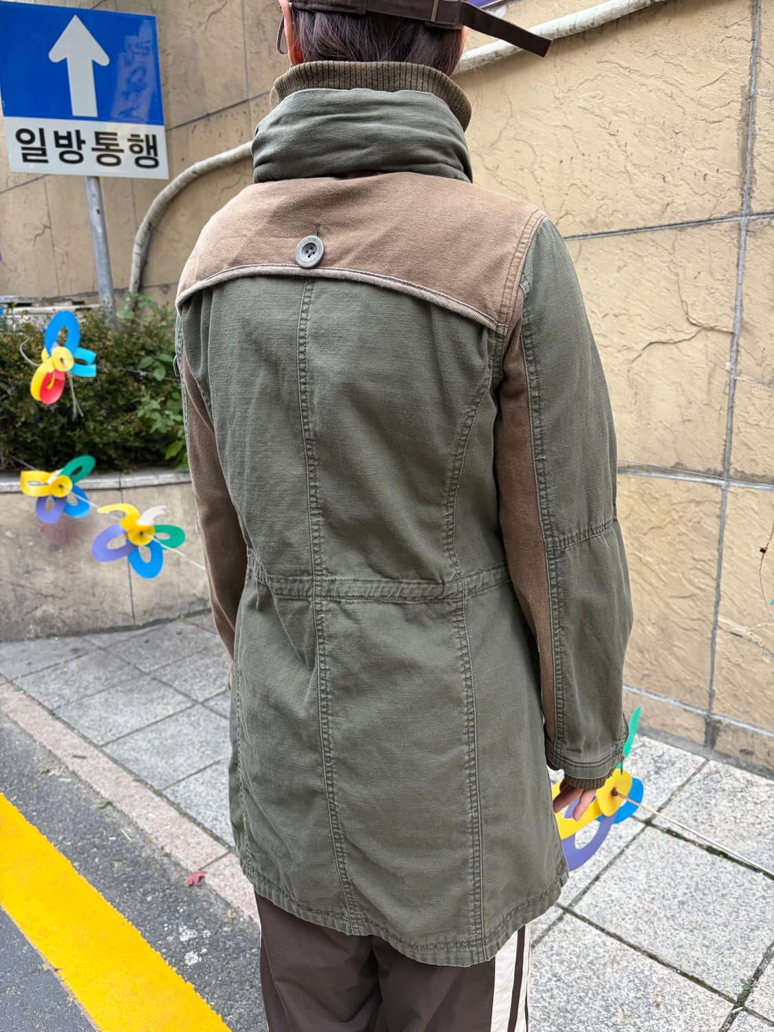 Back number 일본 빈티지 카고포켓 야상 자켓  상품이미지3