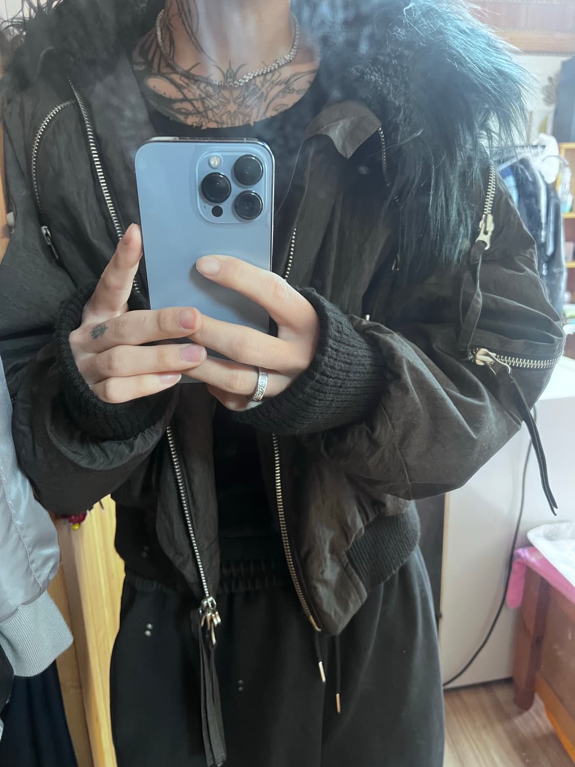 써저리 크로아상 카고 n2b자켓  상품이미지6