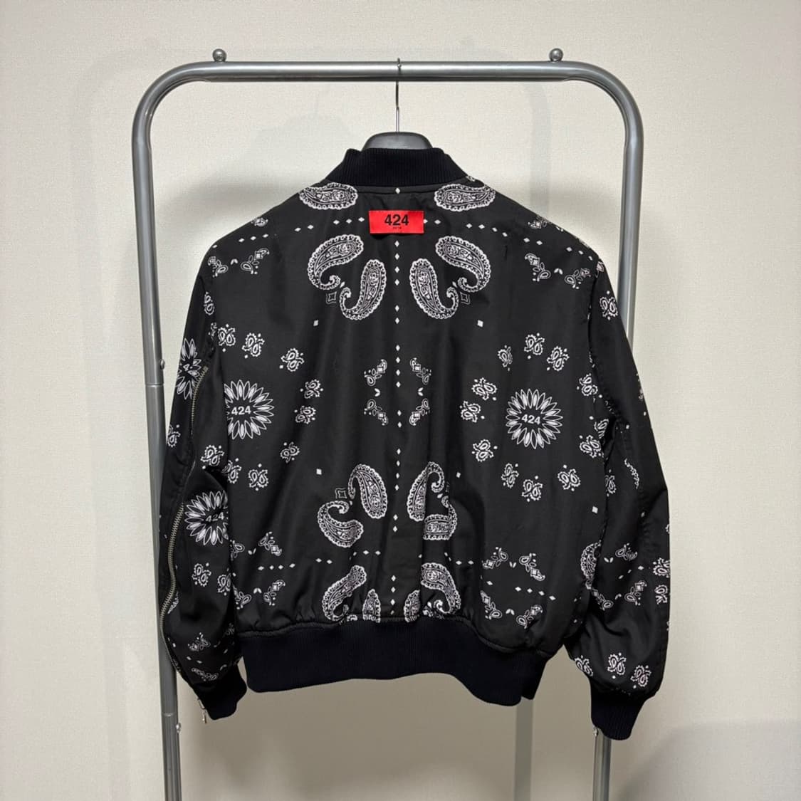 S) 424 포투포 리버서블 크롭 MA-1 자켓 상품이미지6