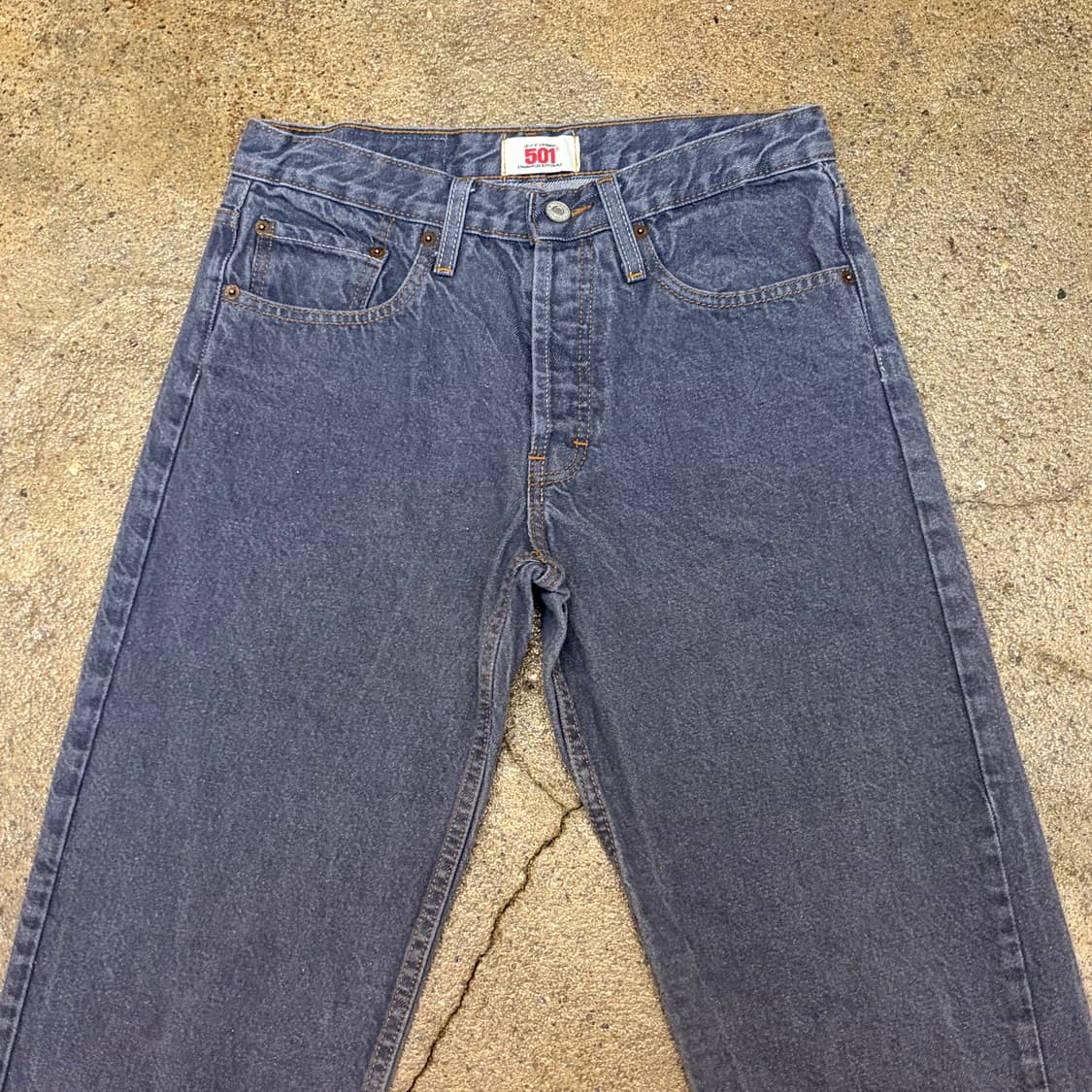 90s Made USA  빈티지 리바이스 505 그레이진 청바지 상품이미지2