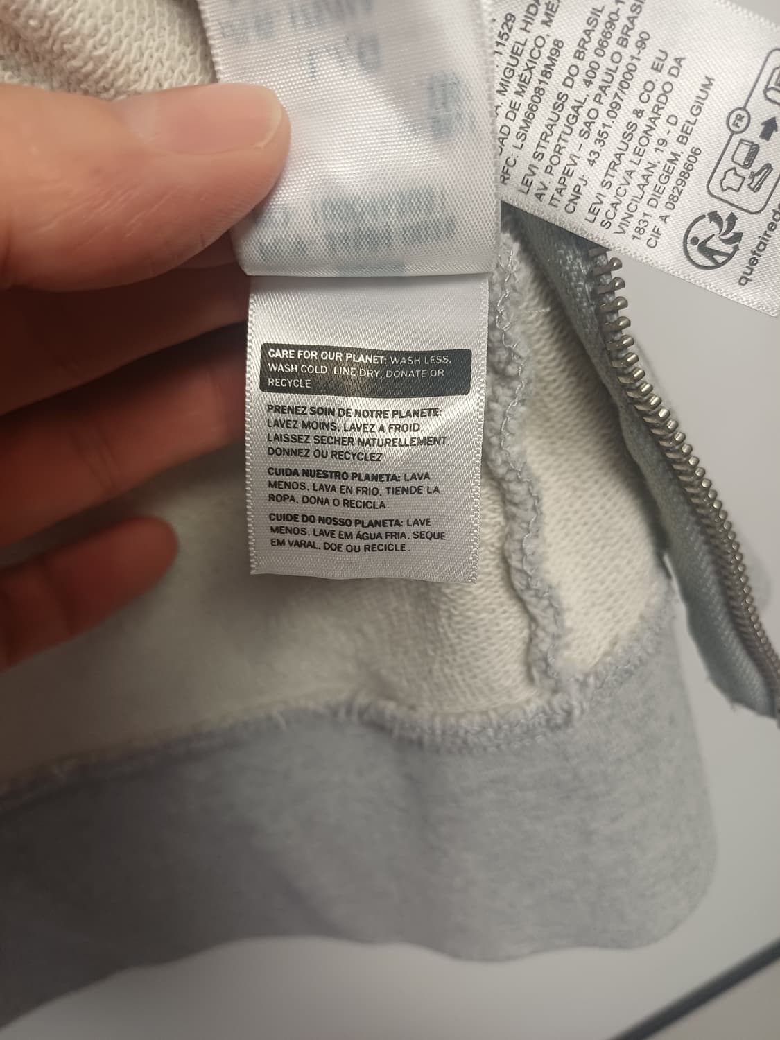 Levi’s 리바이스 정품 후디 집업 L (넉넉핏) 상품이미지10