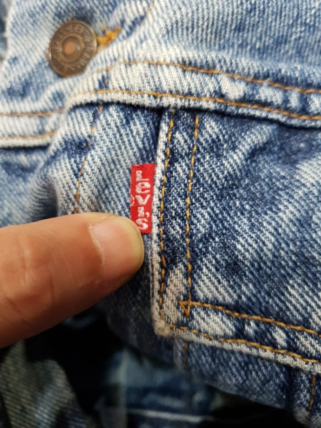 리바이스 90s 자수로고 트럭커 데님자켓 73598 usa

 상품이미지6