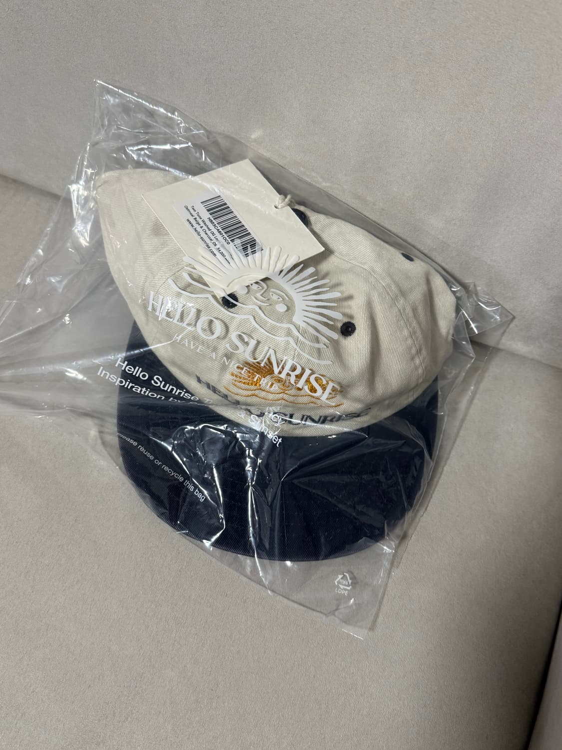 헬로선라이즈 90s 로고 볼캡 (새상품) 상품이미지1