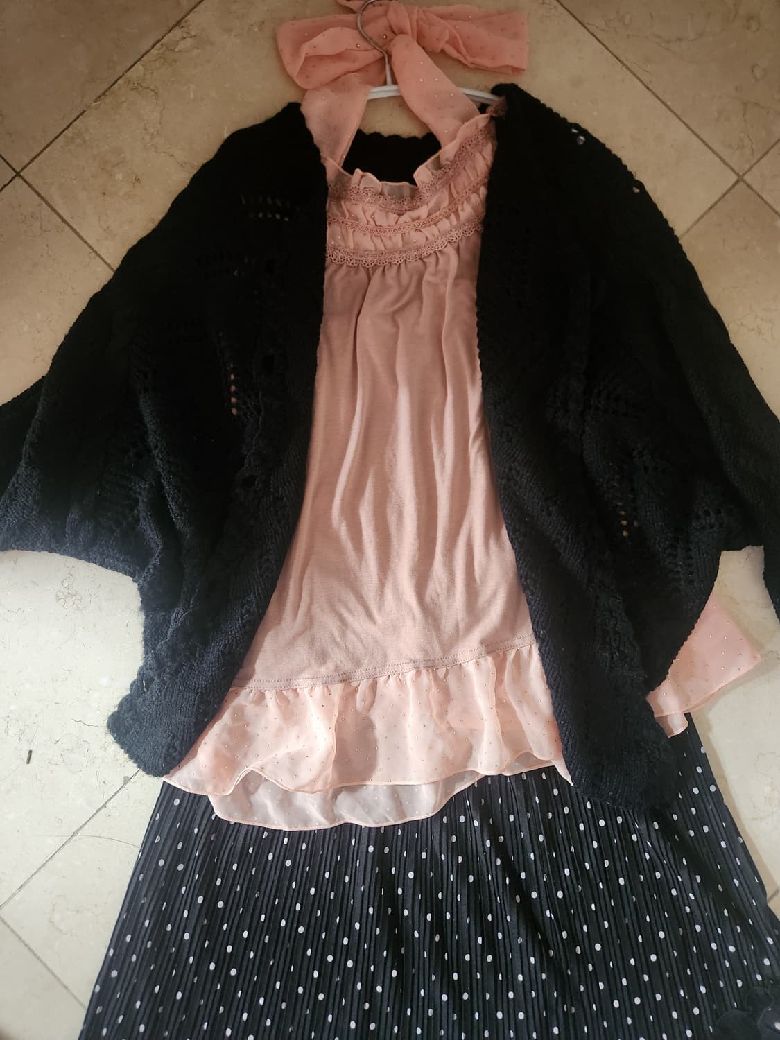 빈티지 갸루 모리걸 코디셋 3p 상품이미지1