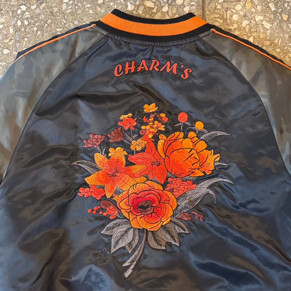 참스 꽃 자수 스카잔 상품이미지4