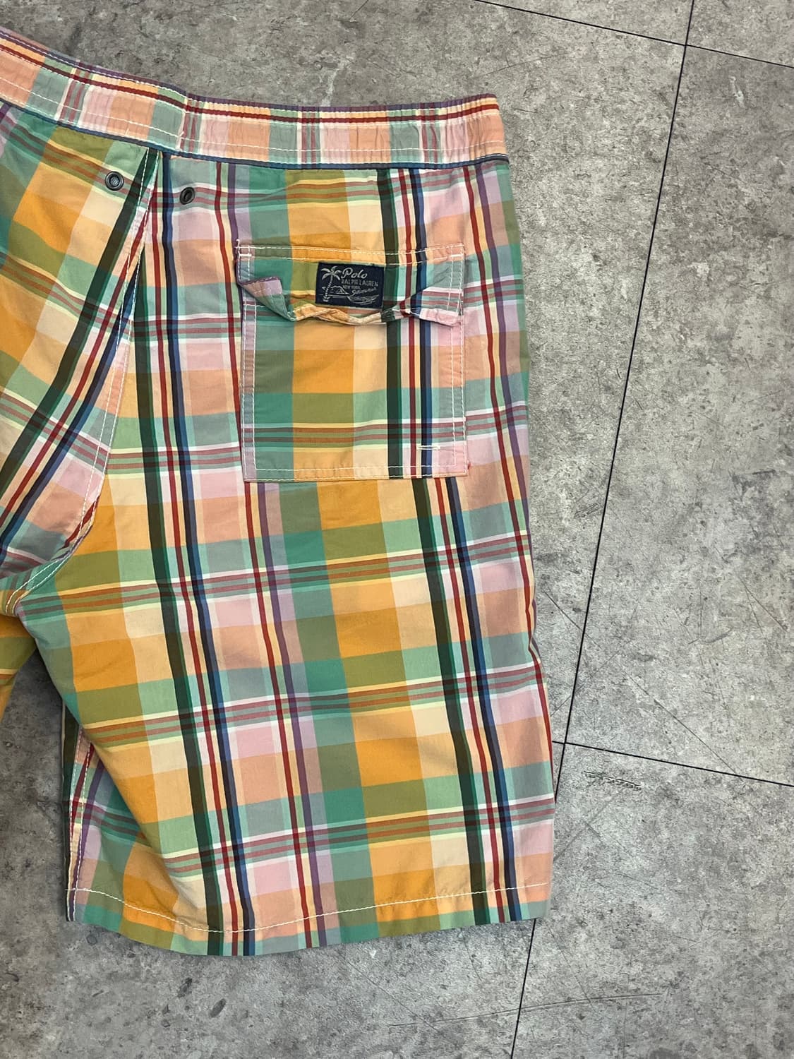 폴로 랄프로렌 멀티 체크 하프 팬츠 S #csz3717 상품이미지9