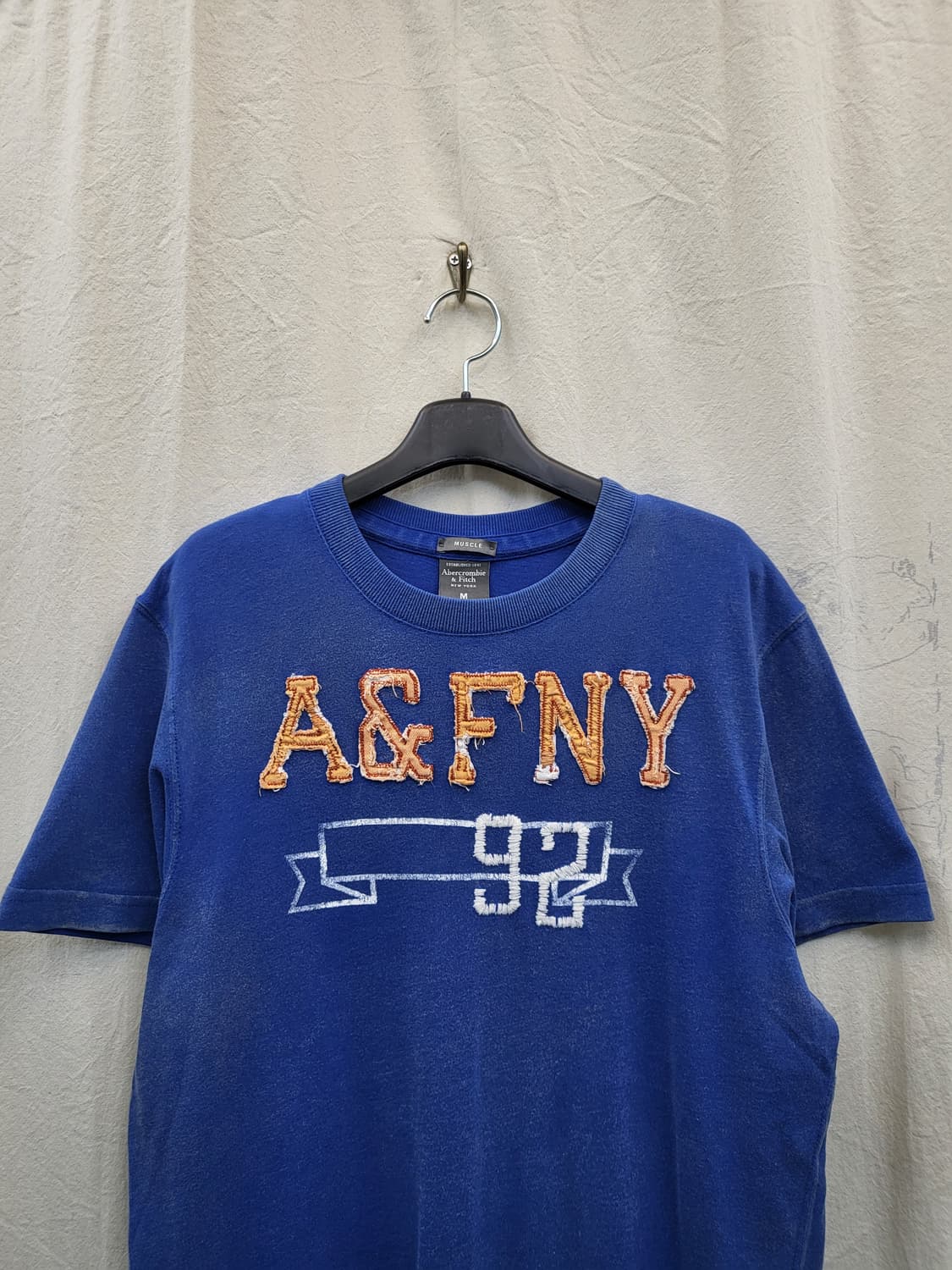 아베크롬비 A&F 반팔 티셔츠 블루 상품이미지3