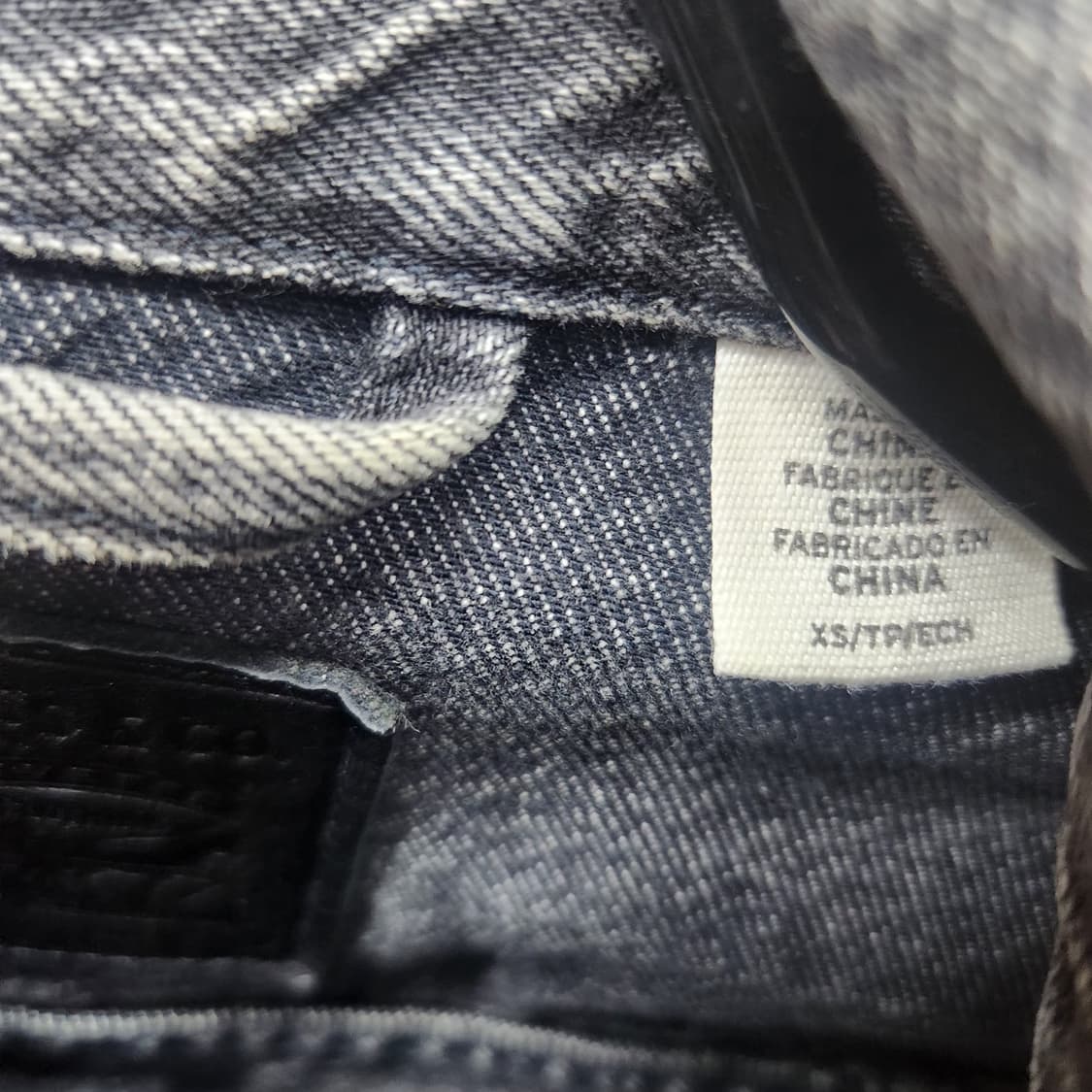 리바이스 흑청 워싱 트러커 자켓 XS(S) 상품이미지6