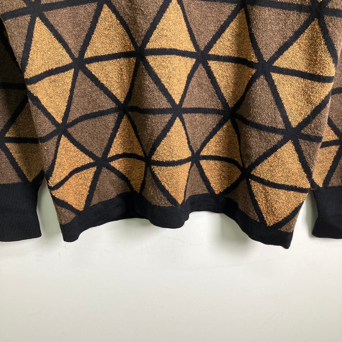 입생로랑 빈티지 울 니트 스웨터 M 상품이미지5