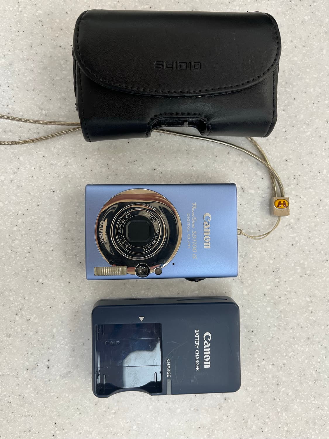 파스텔블루 캐논 ixus 80 is 동급 희귀 레트로 디카 상태좋음 상품이미지1