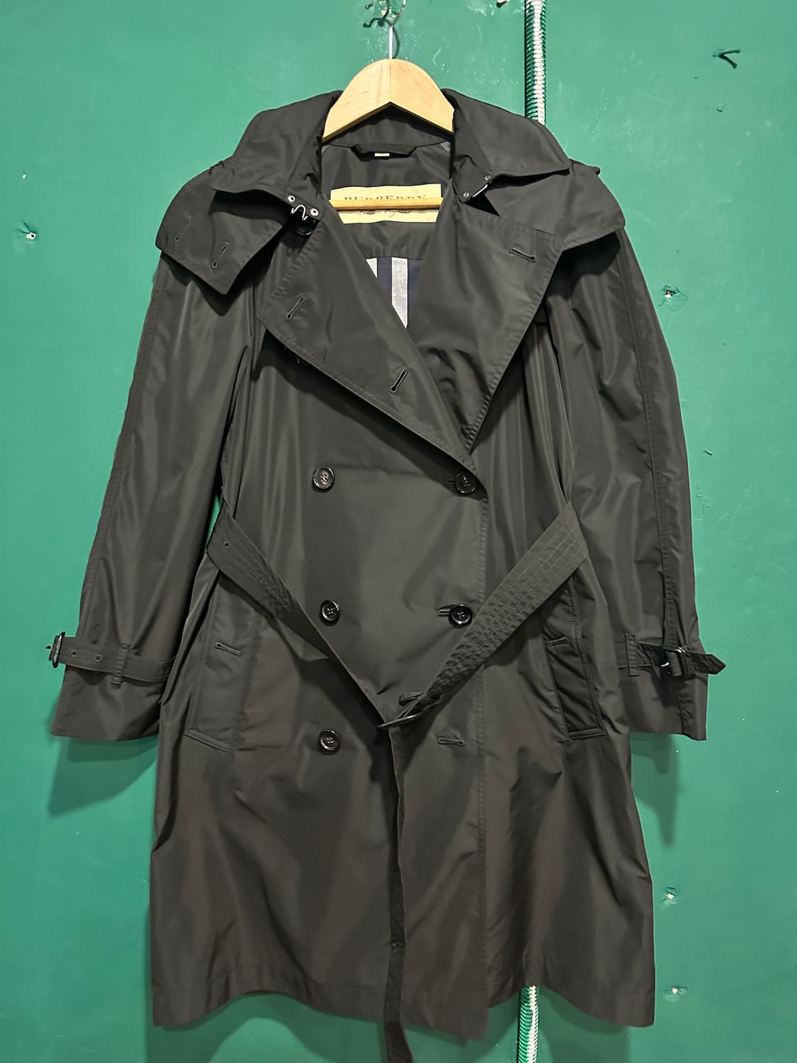 버버리 나일론 여성트렌치코트 uk6 상품이미지1