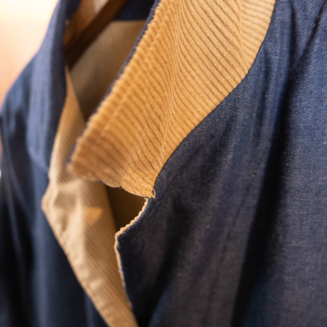 80s LLBean Denim Corduroy Reversible JK 상품이미지7