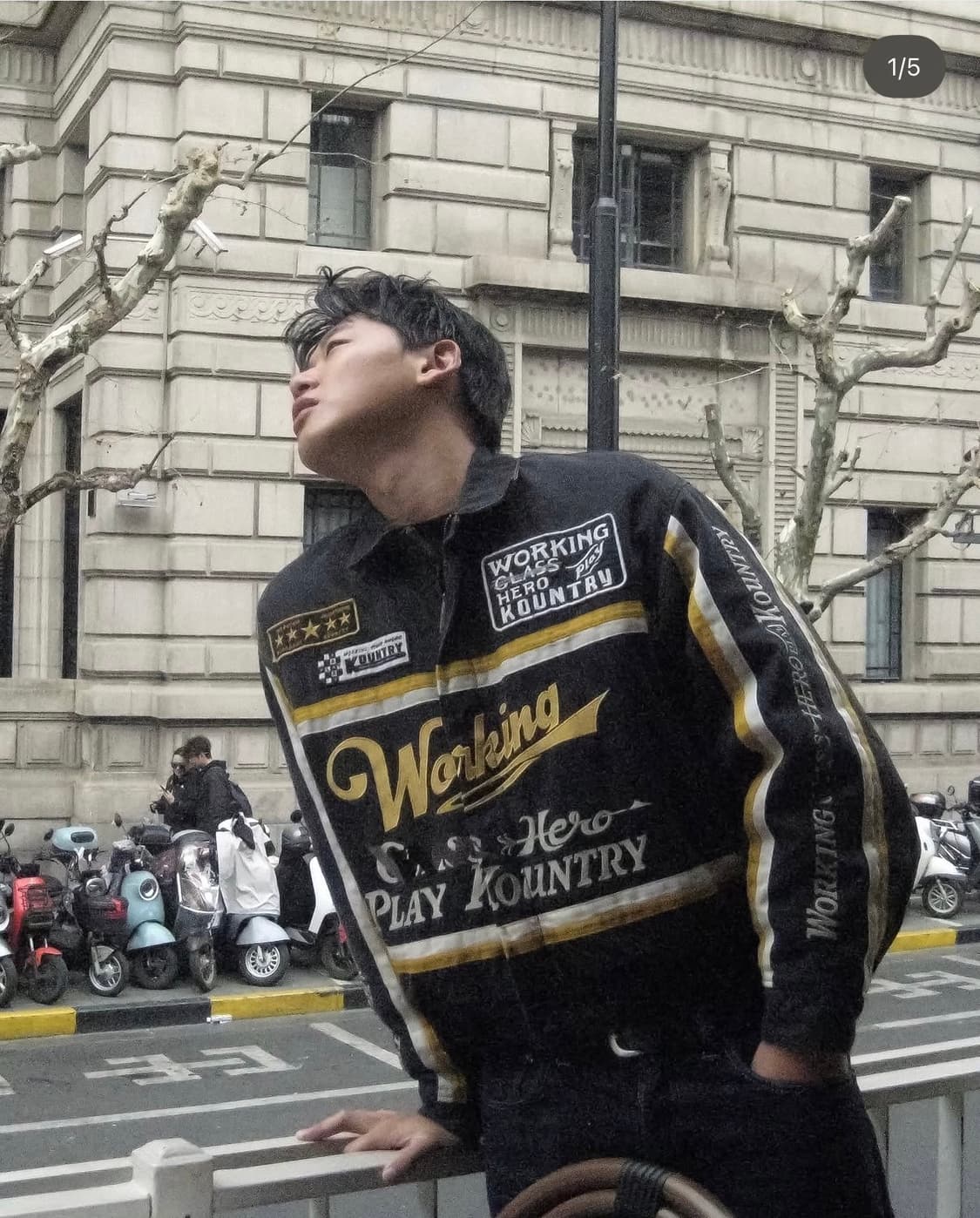 캐피탈 치노 레이싱 드리즐러 자켓 M 상품이미지4