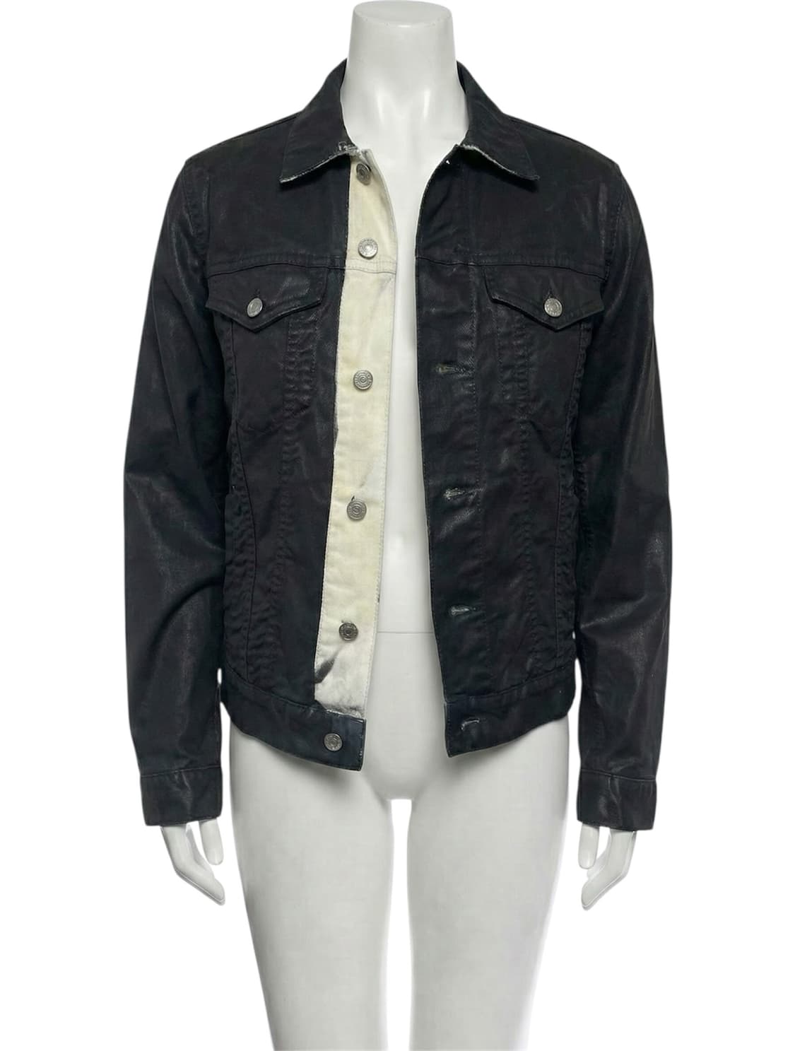 paint denim jacket 상품이미지1