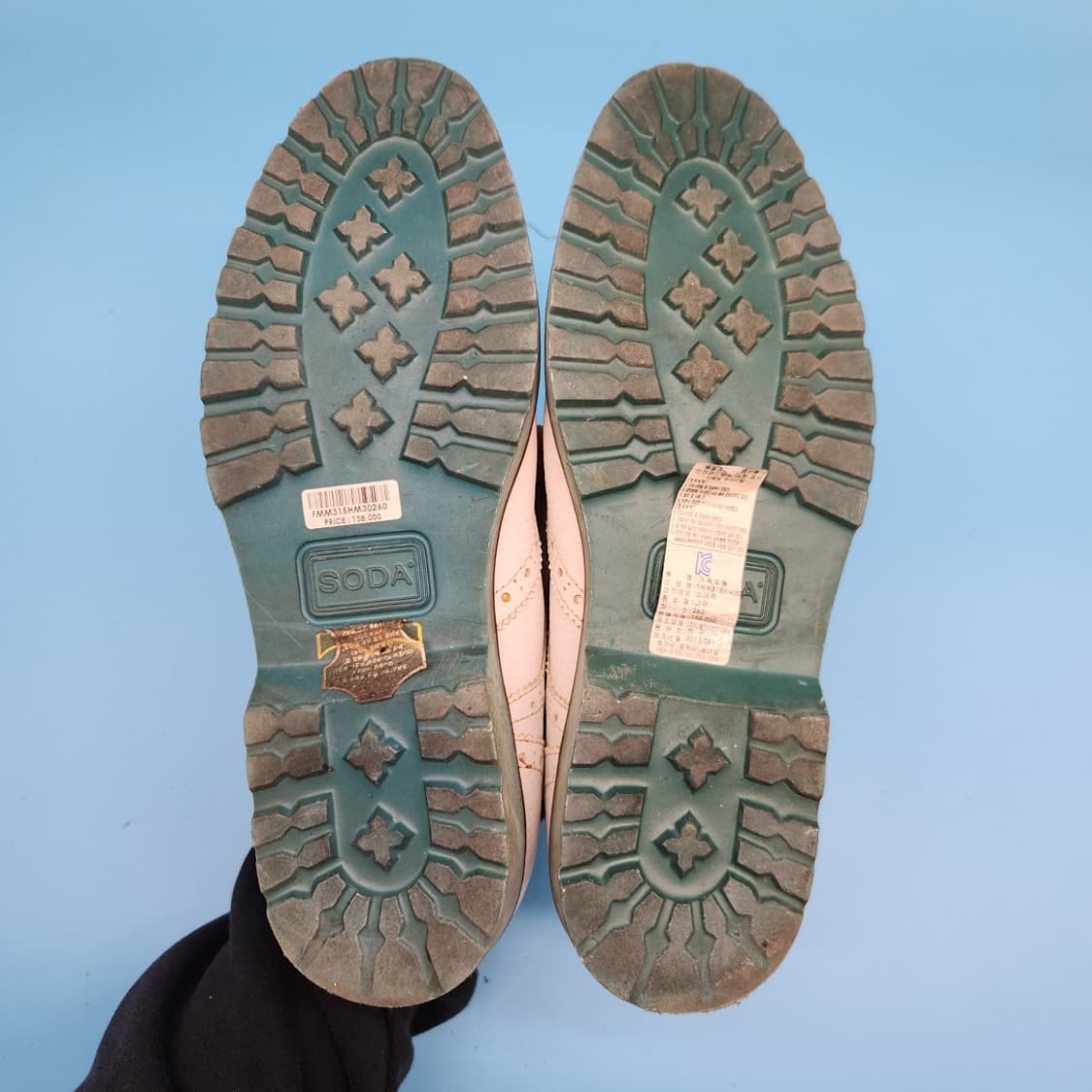 ooo 소다 솔파크윙팁 남성구두 260 상품이미지5