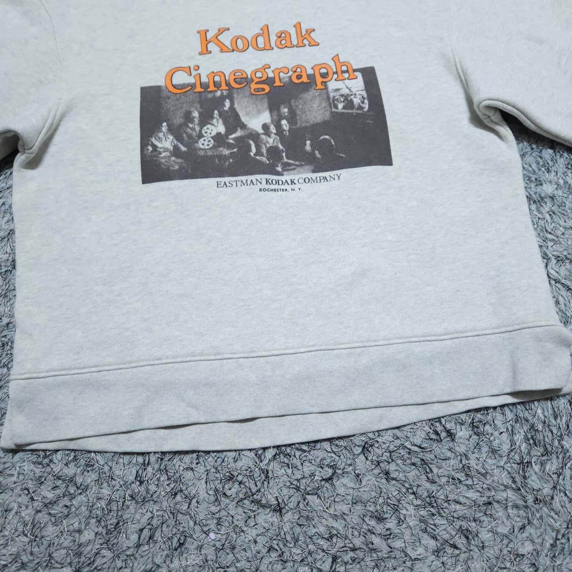 코닥) M 남자 오버핏 기모맨투맨 스웨트셔츠 / 왕눈이샵 상품이미지4