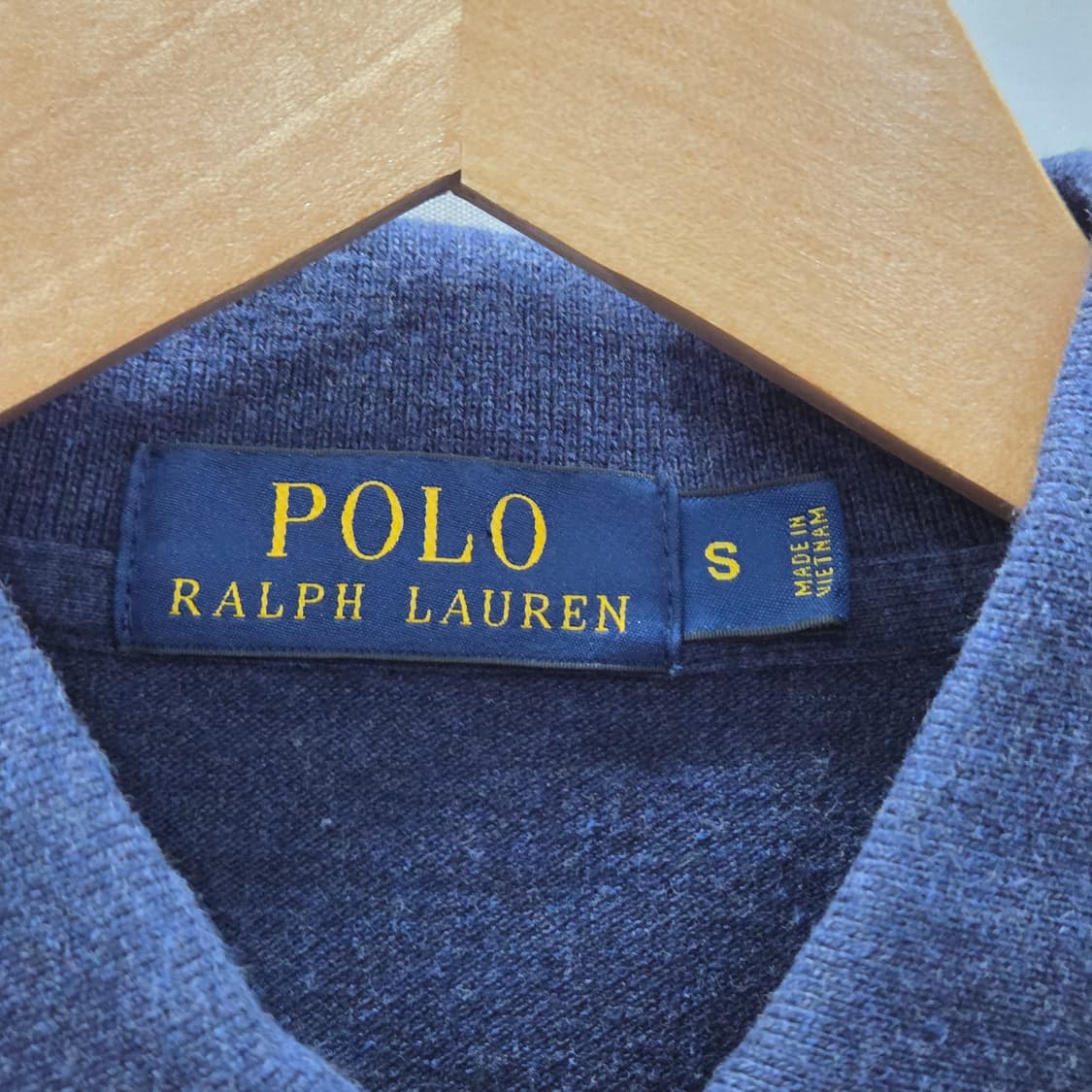 폴로랄프로렌 우먼 피케 카라티 네이비 S 상품이미지3