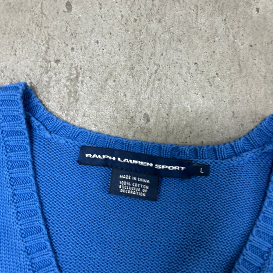 폴로 브이넥 니트[1438] 상품이미지6