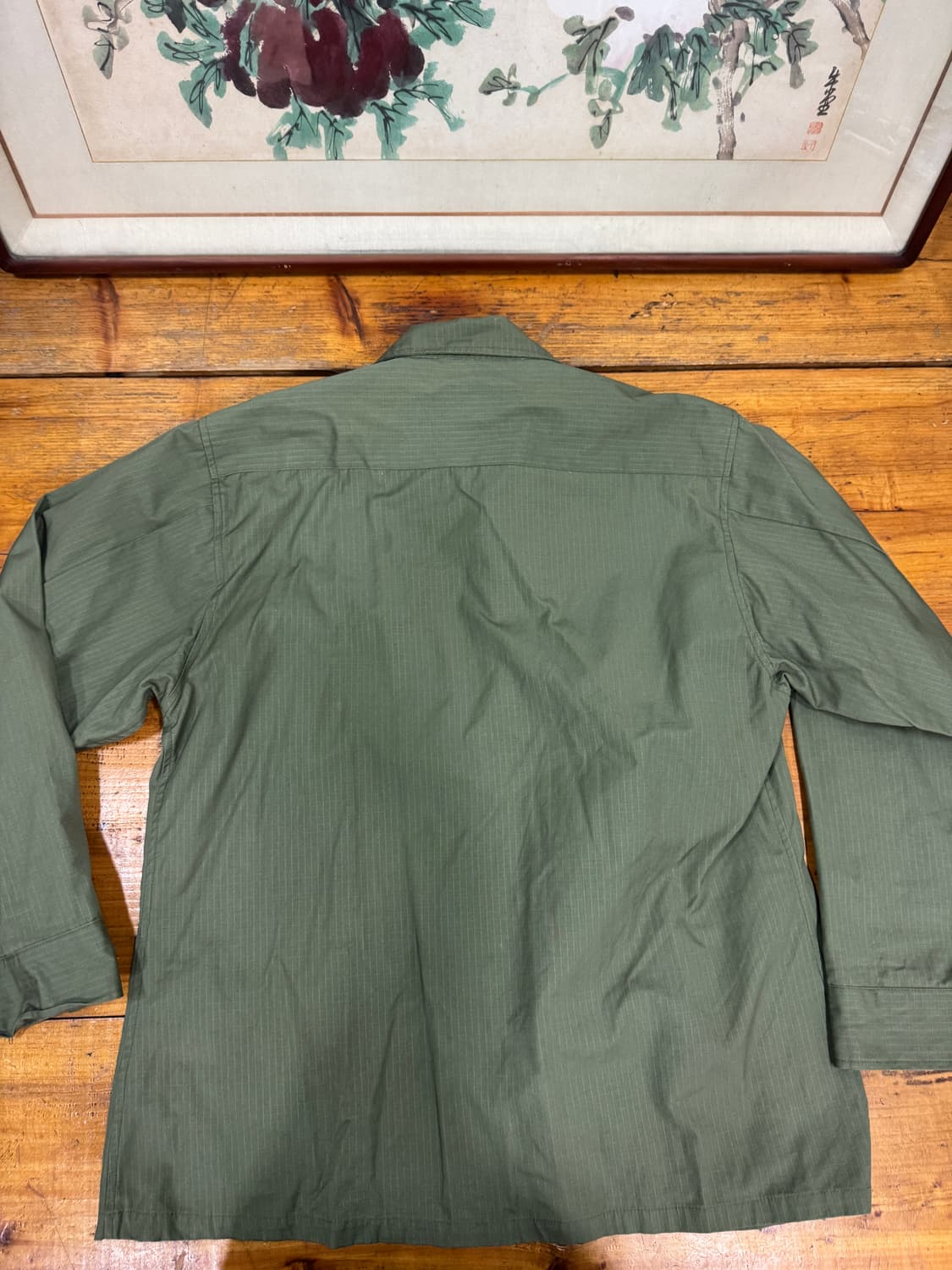 미군 정글 퍼티그 자켓셔츠 사이즈 M  상품이미지5
