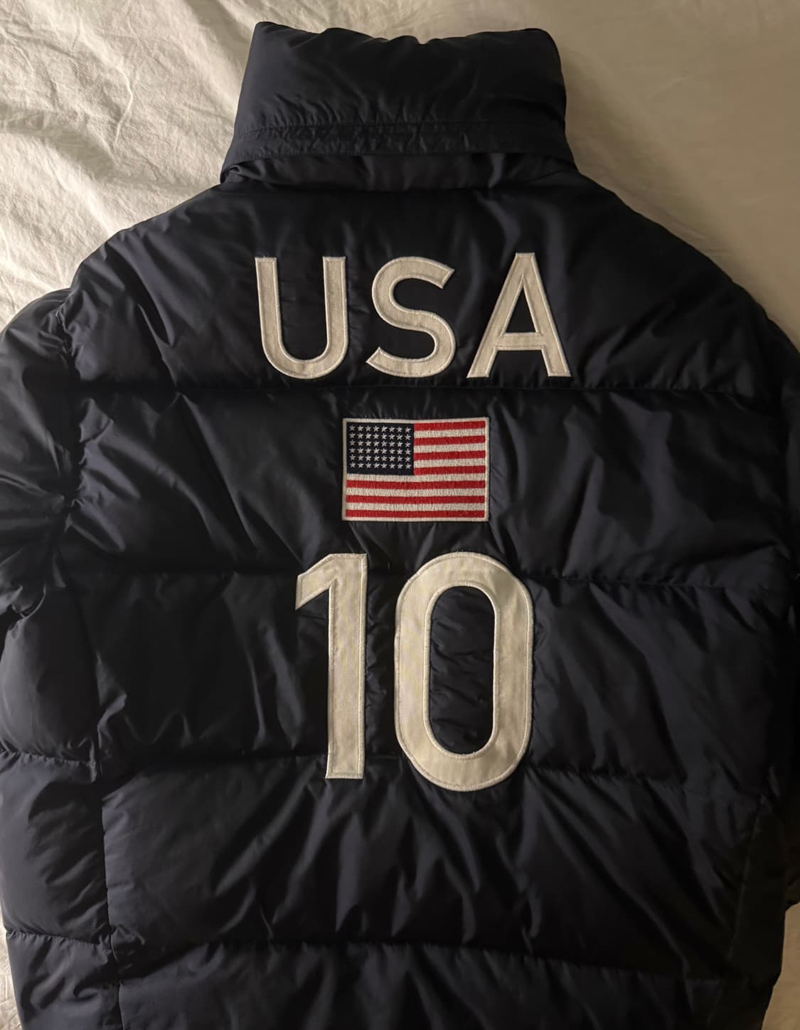 폴로 빅포니 성조기 패딩 M 상품이미지3