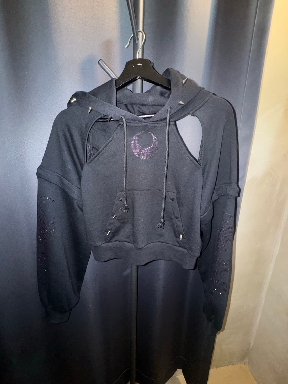 KRY 지뢰계 신상 크롭 후드 정품 상품이미지1