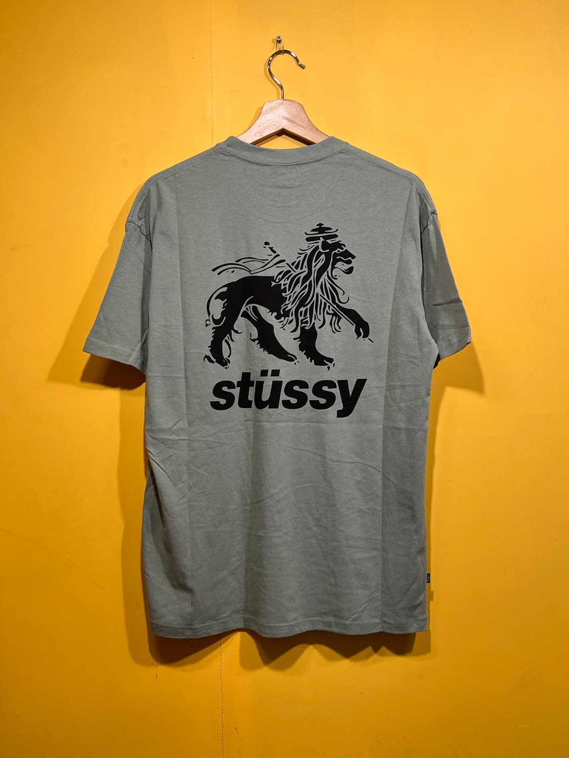 [S,실측XL]스투시 Rasta Lion Logo 반팔티 데드스탁 상품이미지8