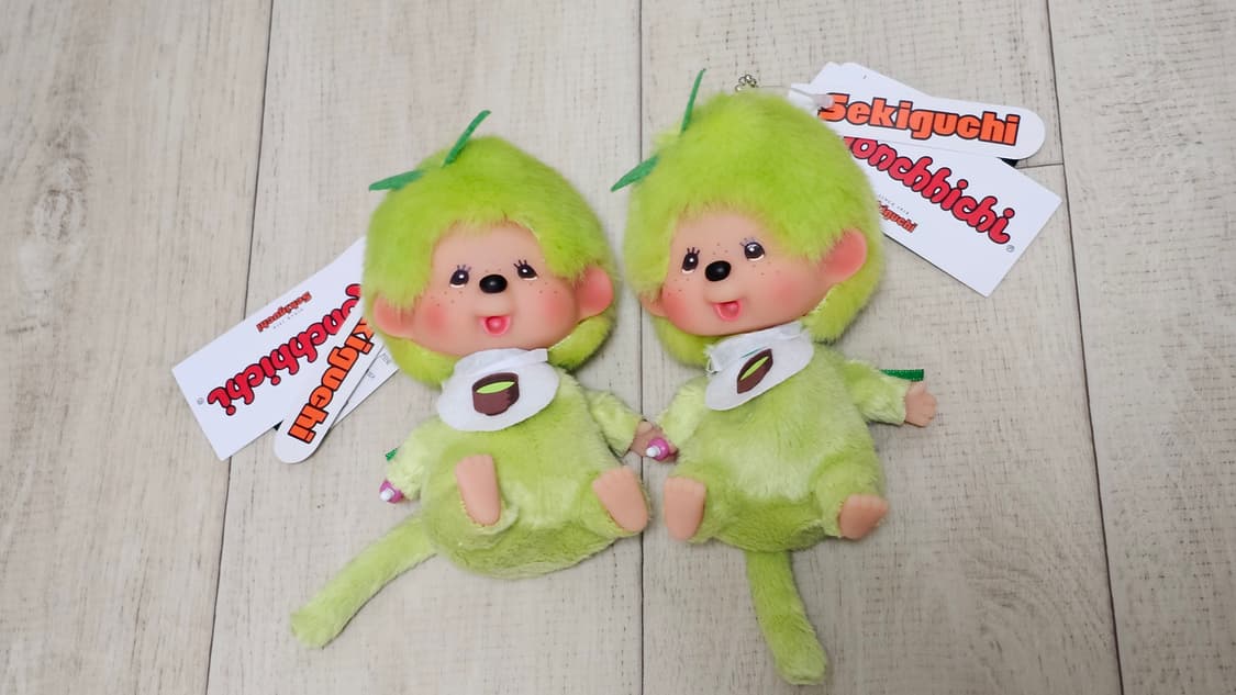 한정수량 녹차 말차 몬치치 인형 세키구치 ss키체인 키링 상품이미지1