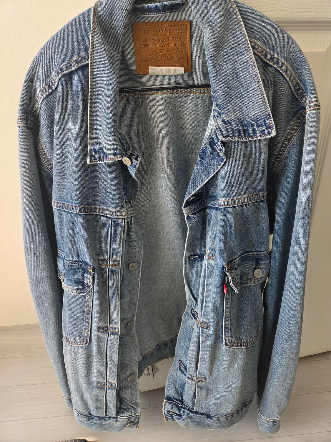 리바이스 타입2 셀비지 자켓 XL 상품이미지1