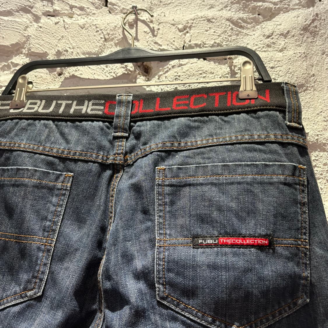 FUBU 푸부 올드스쿨 빈티지 데님팬츠 상품이미지5