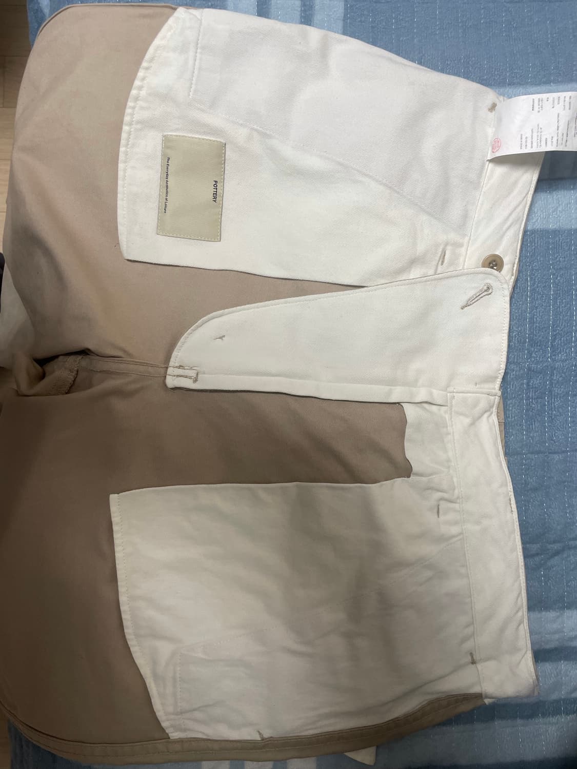 포터리 오피서 치노 라이트 베이지 팬츠 상품이미지3