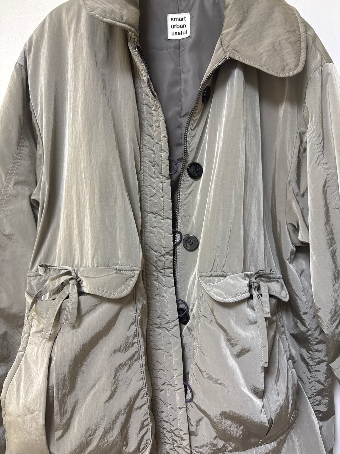 코이세이오 스마트어반유즈풀 봄버 자켓 베이지 상품이미지2