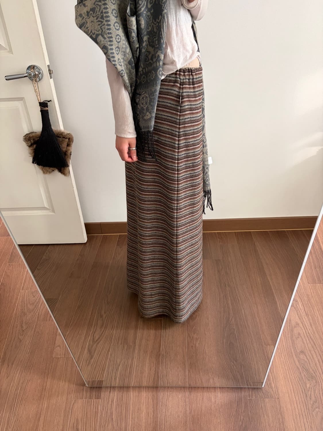 stripe long skirt 상품이미지4