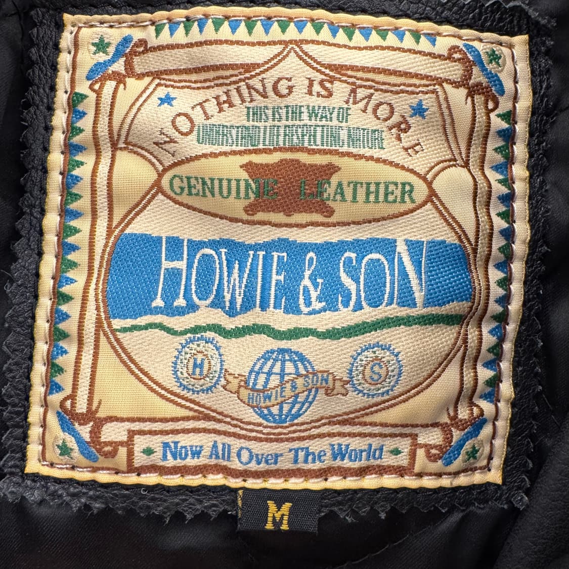 하우이 앤 선 베스킷 볼 레더 바시티 자켓
 상품이미지8