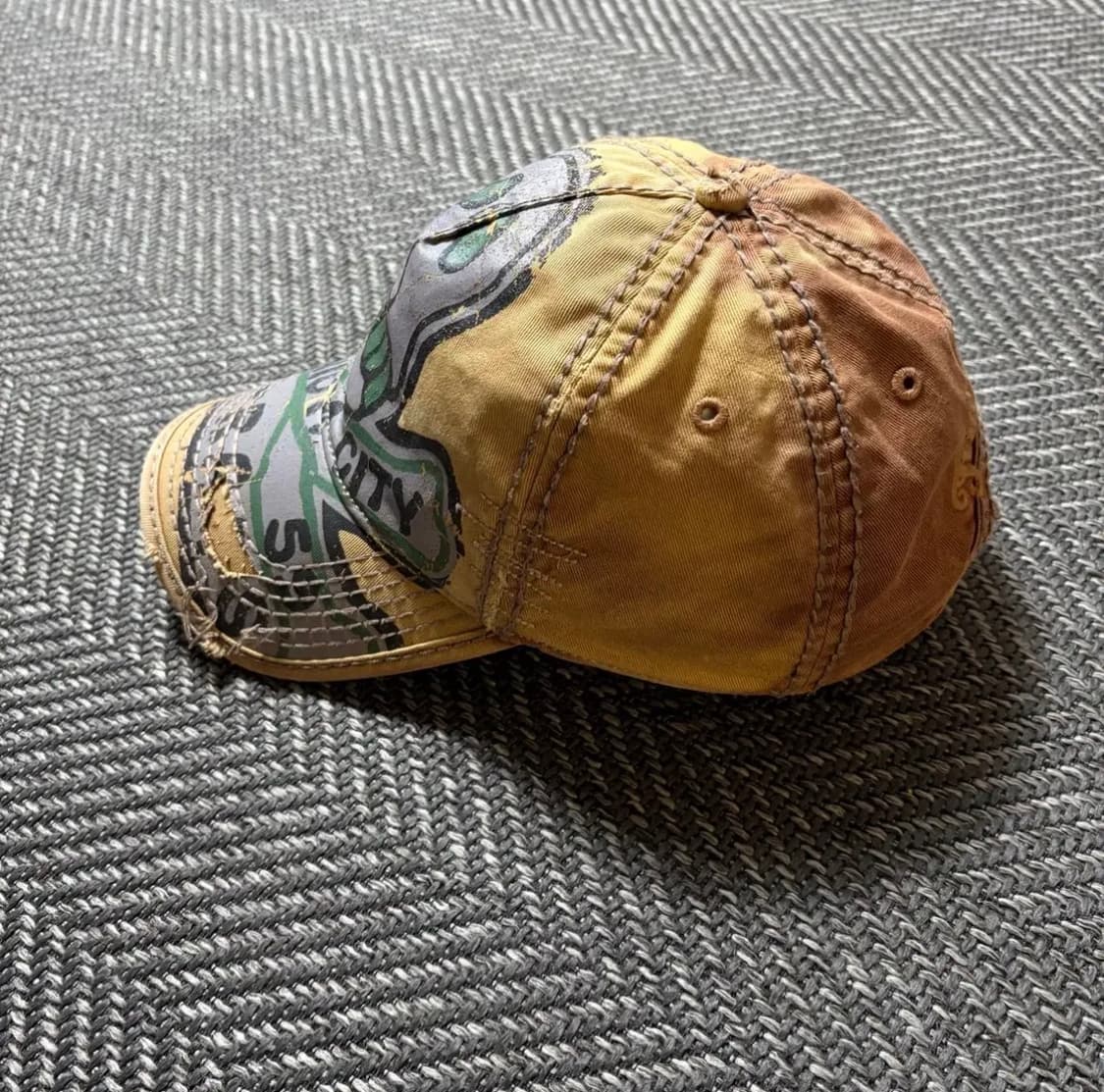 트루릴리전 디스트레스드 스트랩백 빈티지 캡모자(OS) 상품이미지3