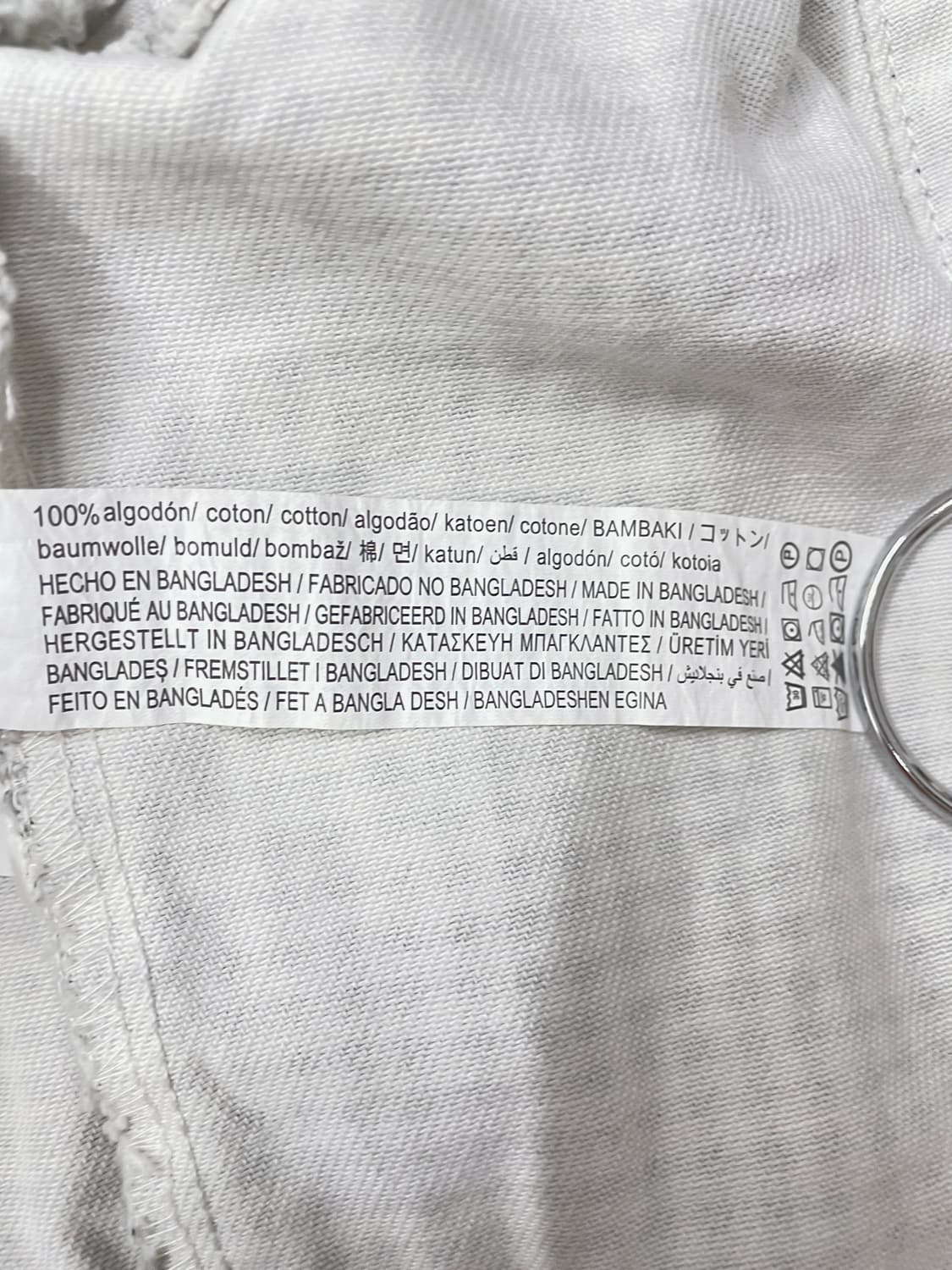 자라(ZARA) 체크 크롭 데님 자켓 상품이미지3