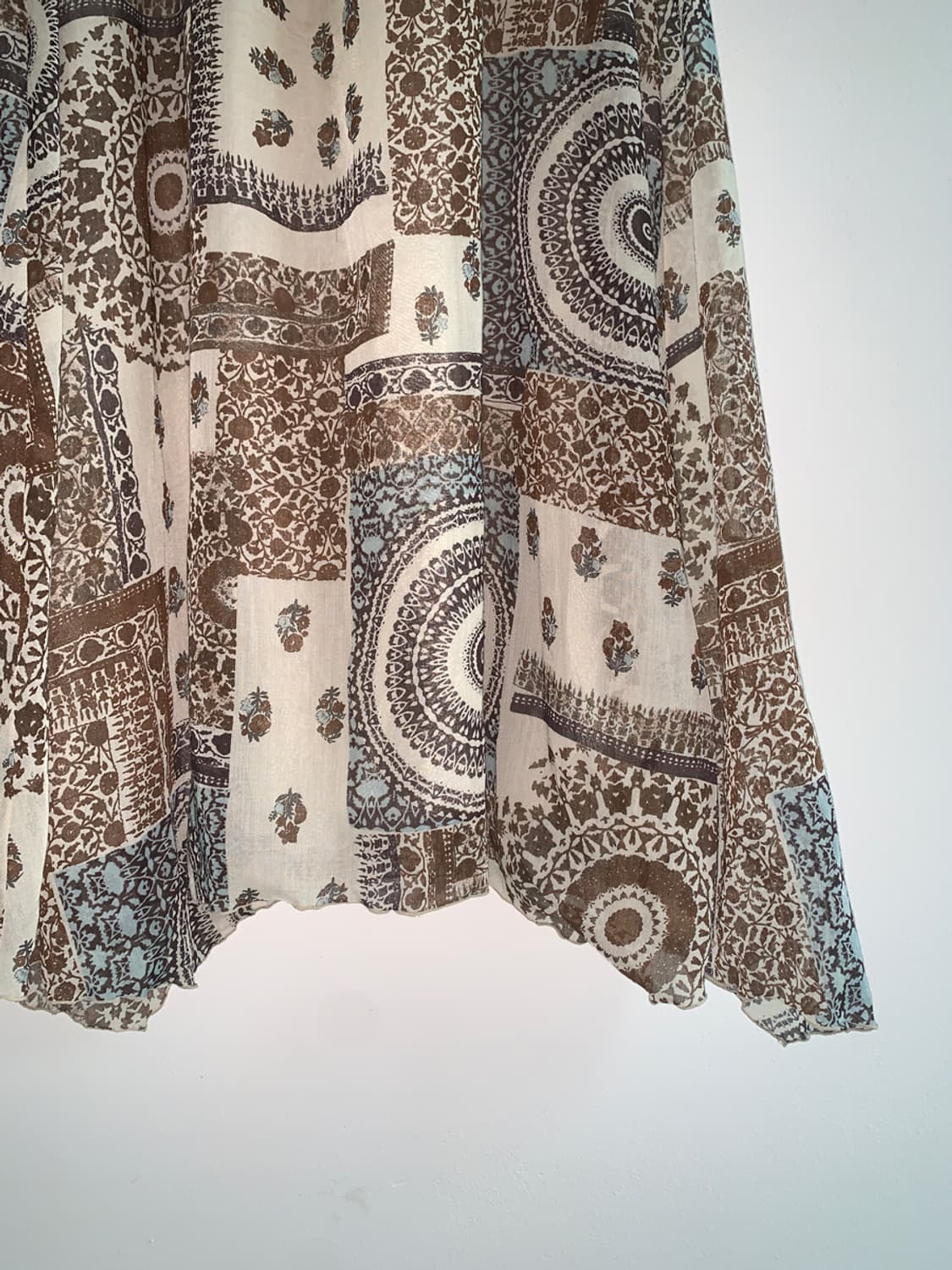 Bohemian square neck dress 상품이미지4