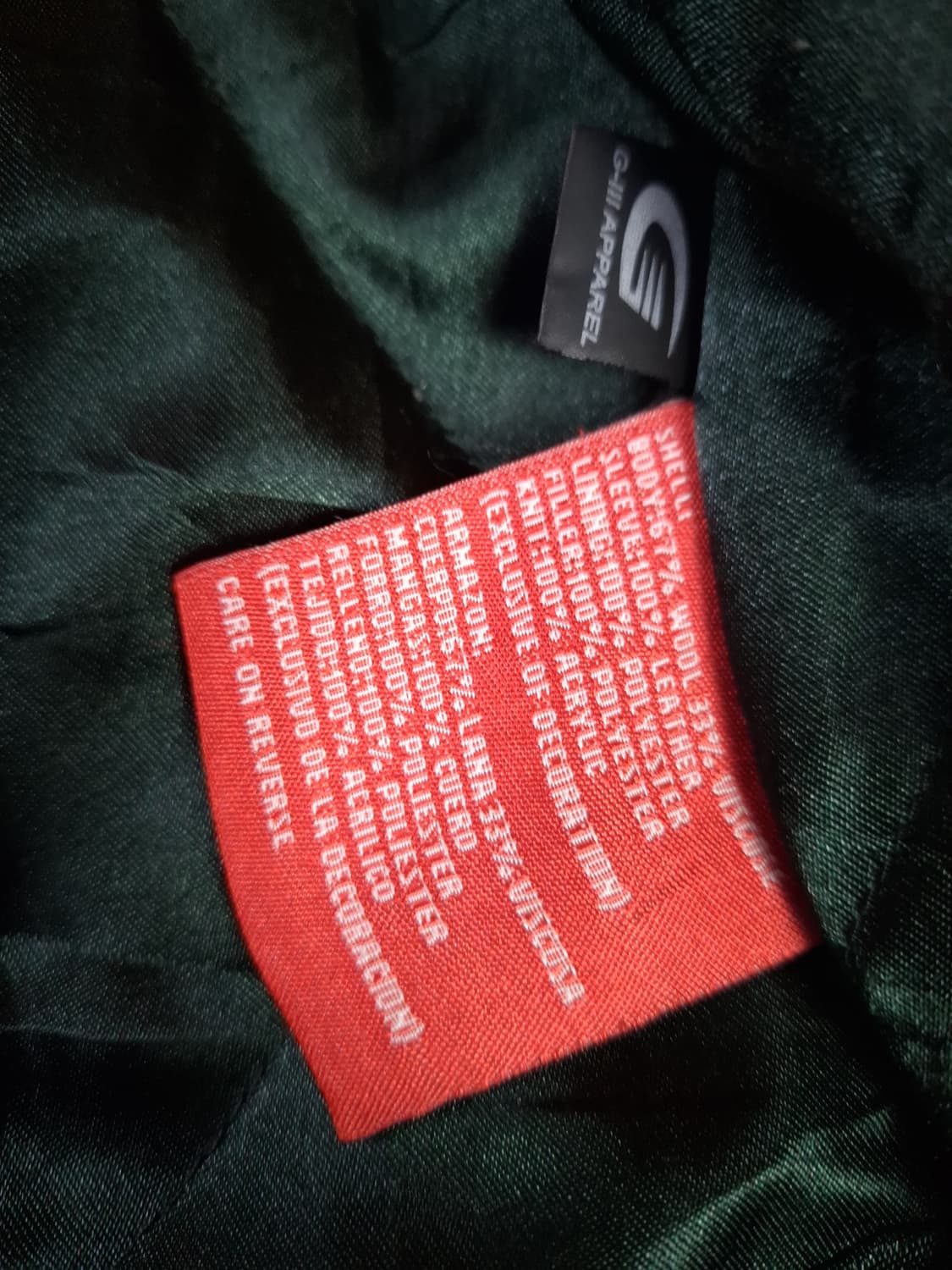 오리지날 NFL 그린베이패커스 슈퍼볼 바시티자켓 상품이미지4