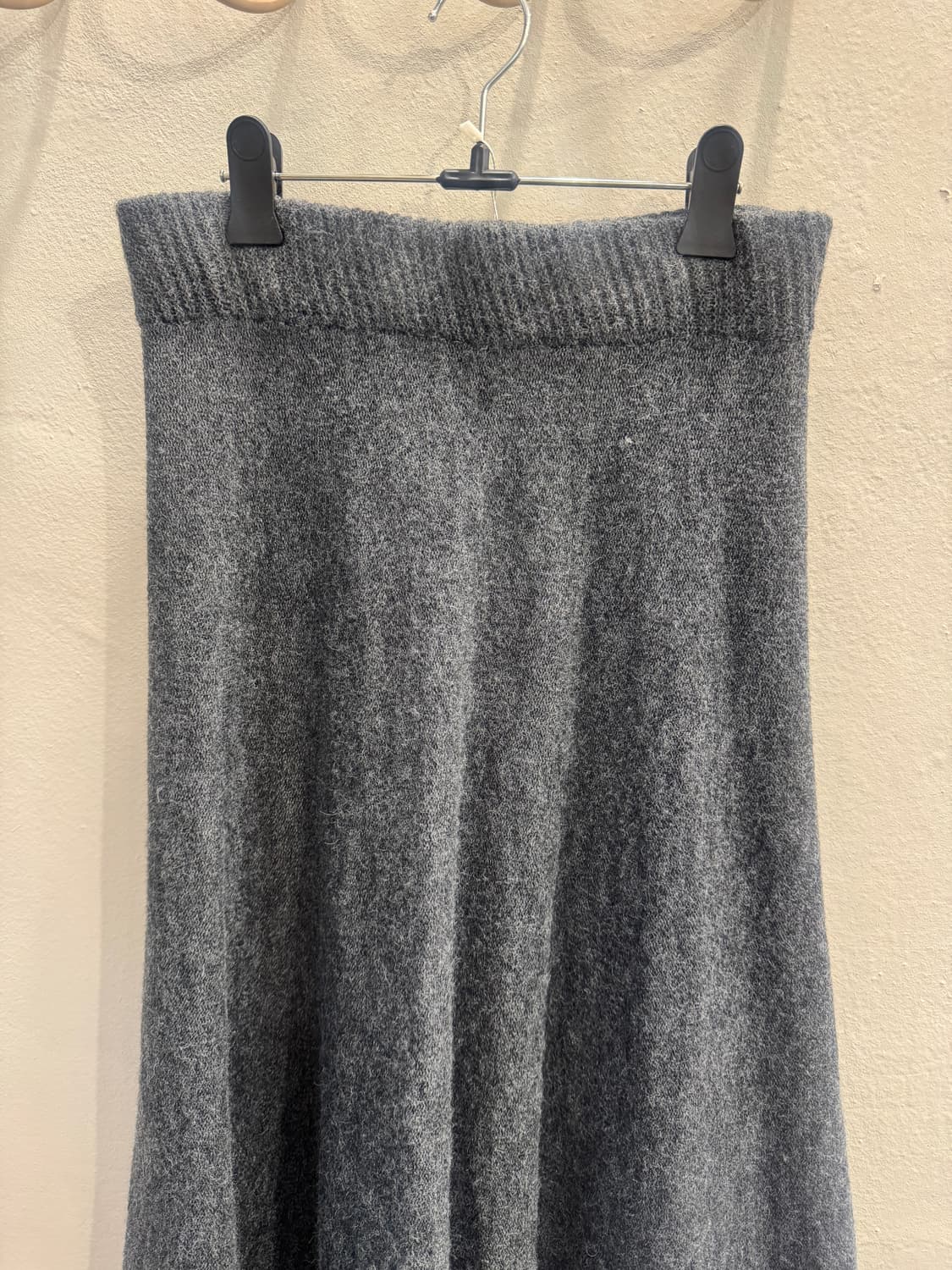 vintage A라인 니트롱 스커트 상품이미지4