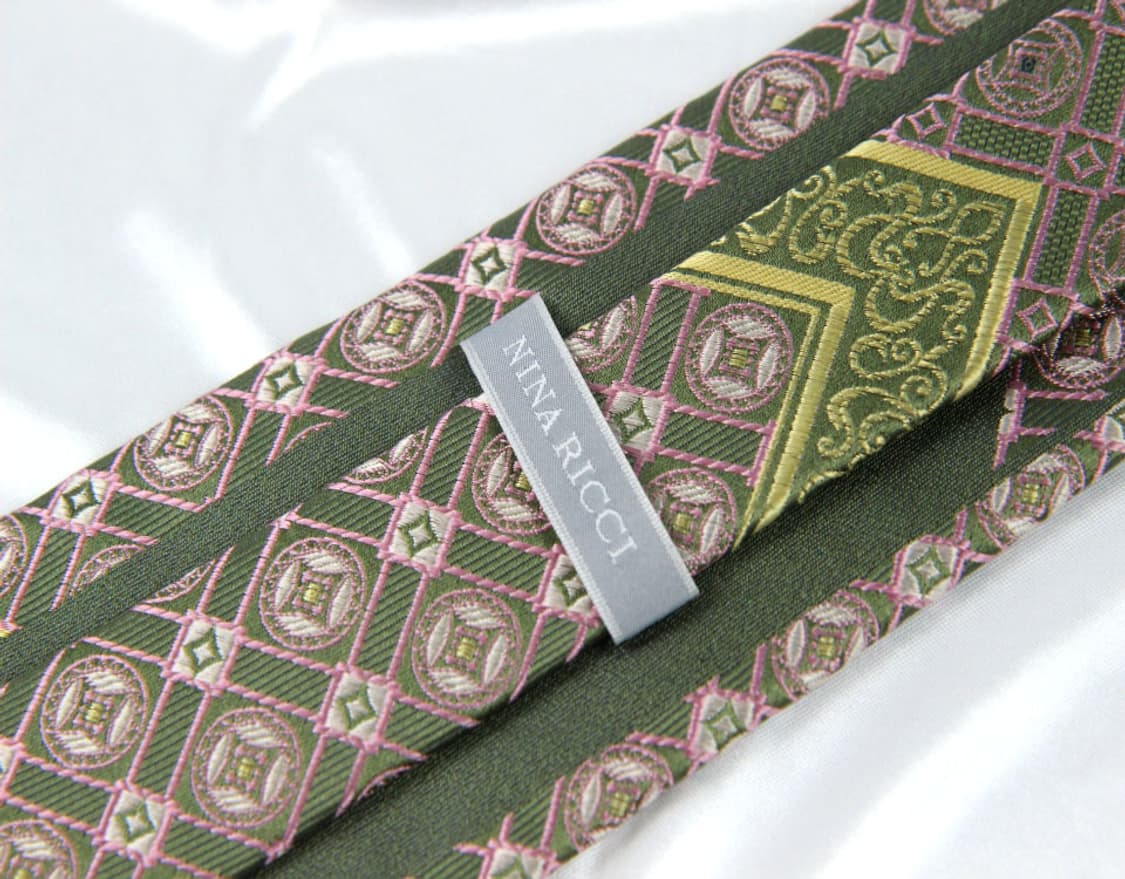 니나리치 8.5cm A+등급 큐빅 남자 명품 넥타이 상품이미지3