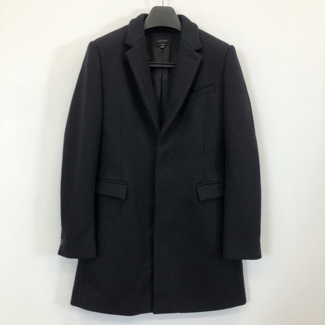 질스튜어트 뉴욕 히든 울 100% 체스터코트 L 슬림핏  상품이미지1