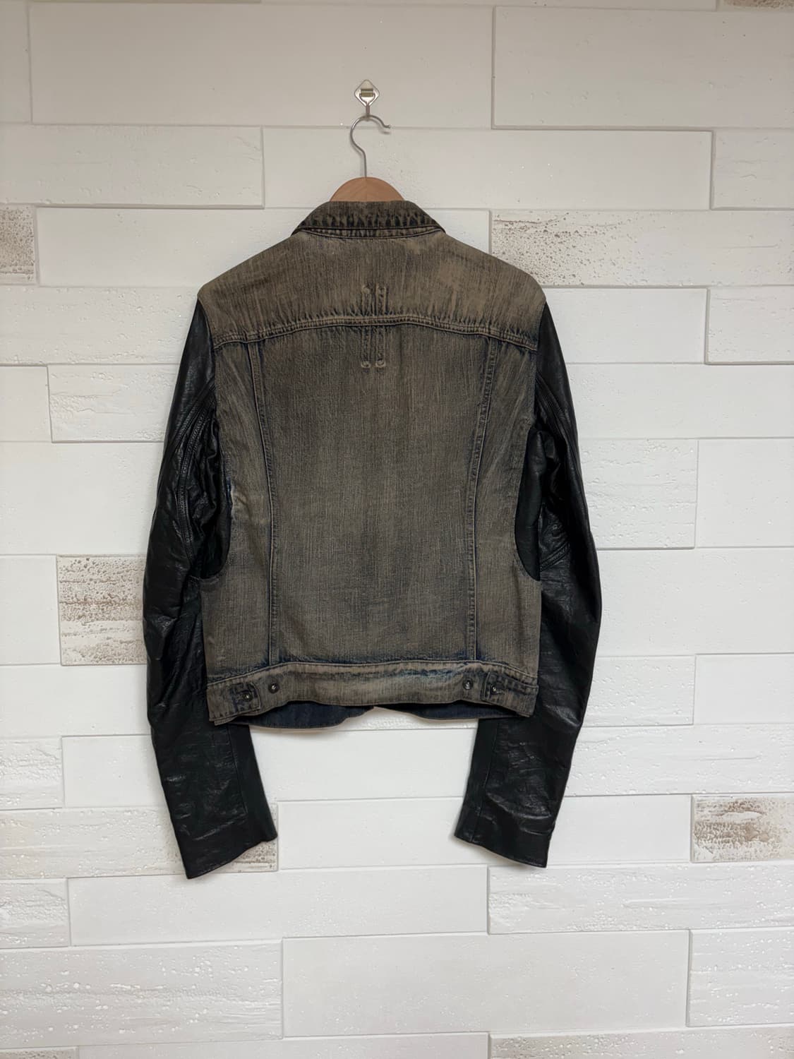 릭오웬스 오일 워싱 데님 상품이미지2