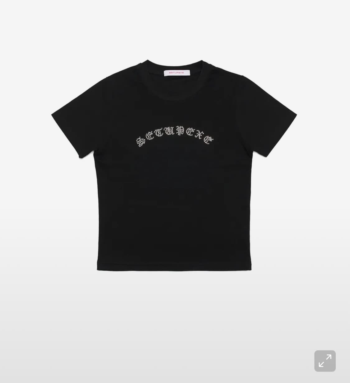 셋업이엑스이 크롭티  상품이미지1