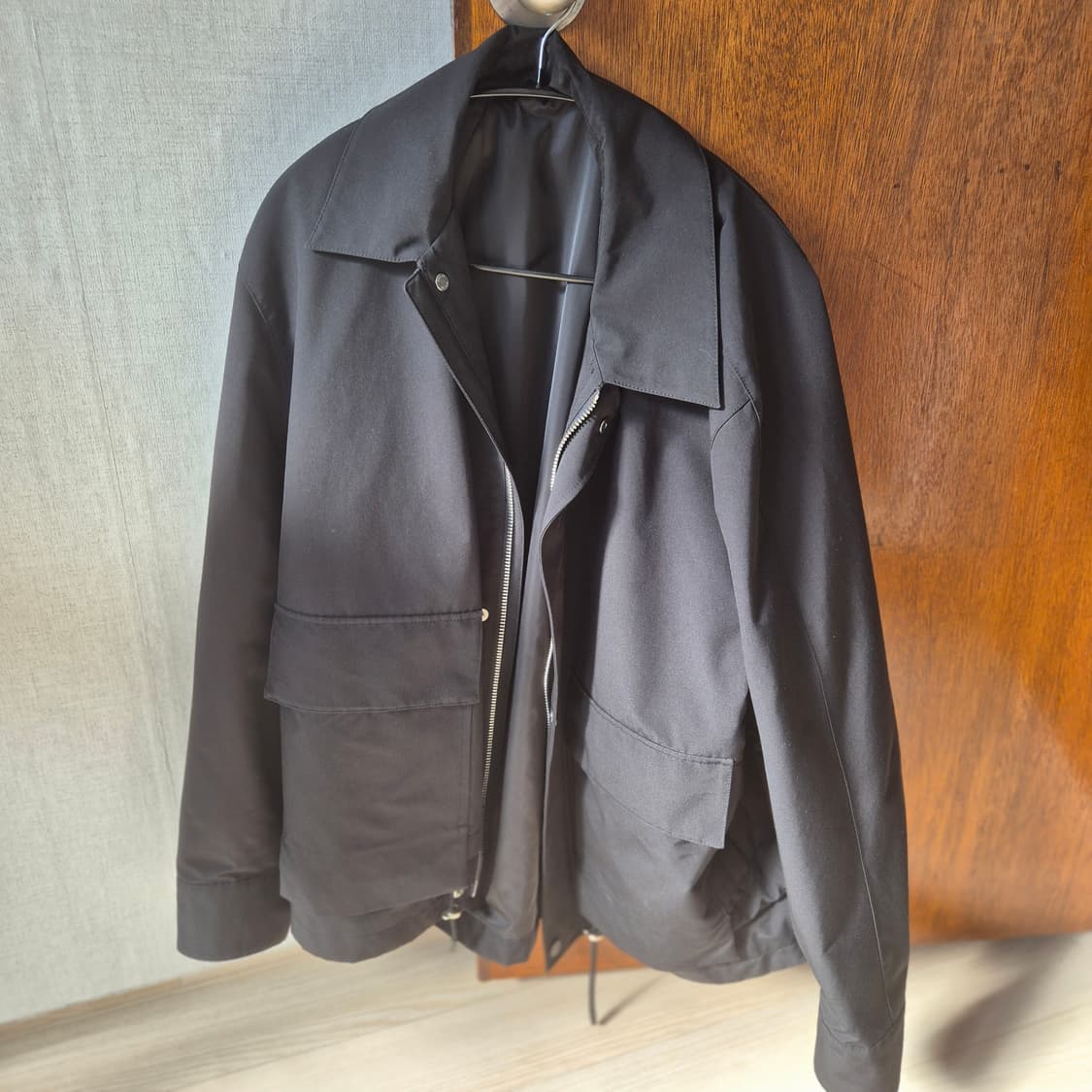 솔리드옴므 쉘파카 자켓 48 사이즈 우영미 송지오옴므 타임 시스템옴므  상품이미지1