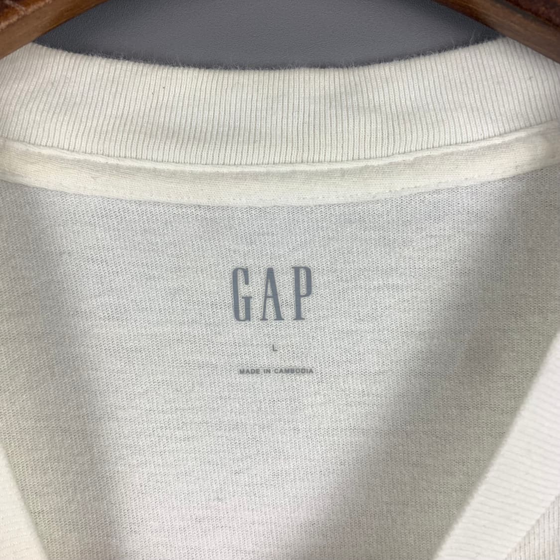 Gap 갭 화이트 반팔 티셔츠 상품이미지5