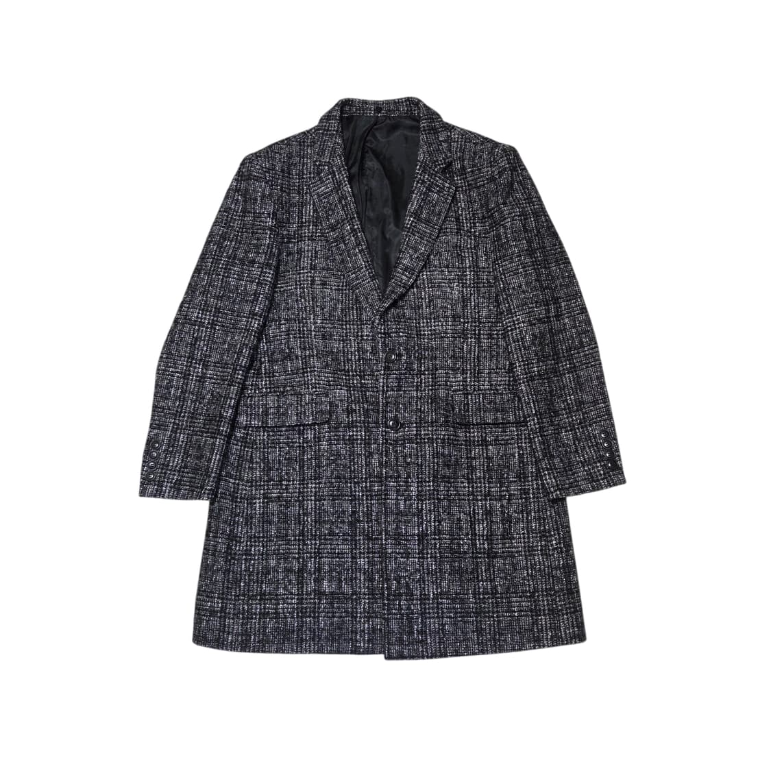 ANDREW MARC 앤드류 마크 남성 체크 울 코트 상품이미지1